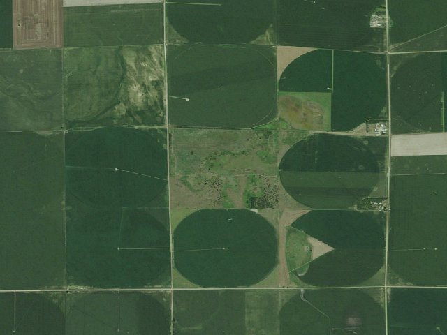 Aerial image of South Sacramento WMA