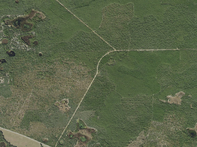 Aerial image of South Tower Hunt Camp