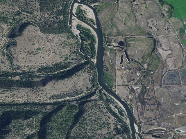 Aerial image of Southside Camp