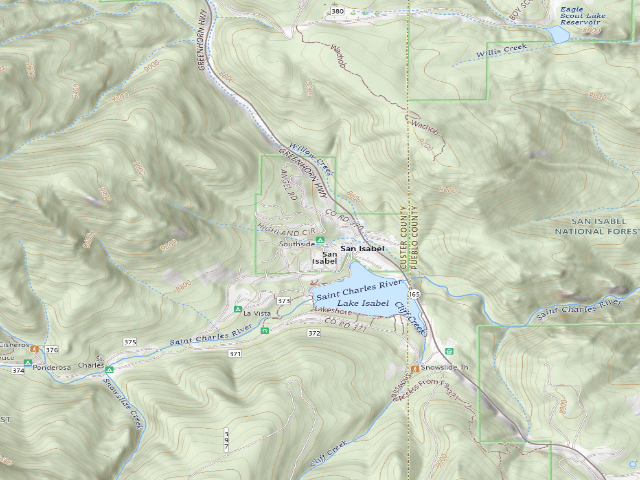 USGS topographic map of Southside