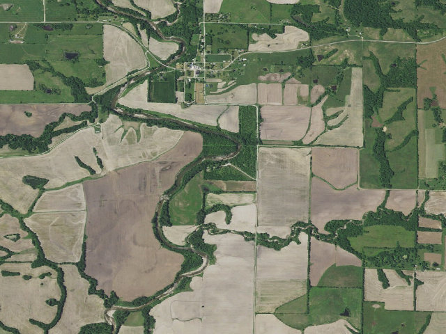 Aerial image of Sowards Ford Access