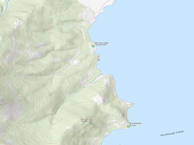 USGS topographic map of Sp Cr Disp 2