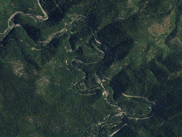 Aerial image of Spanish Creek (Family Cg)