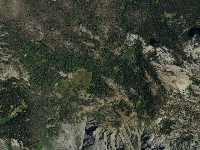 Aerial image of Spanish Lake