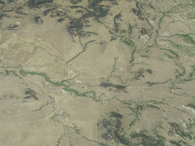 Aerial image of Speelman Cr Rd Forest Boundry-North