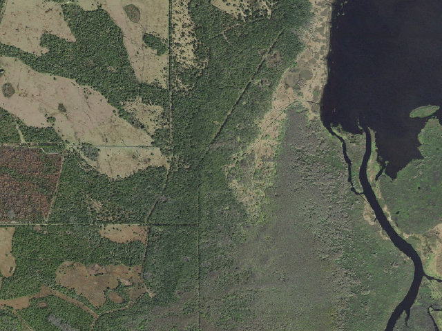 Aerial image of Spike Camp (River Lakes Conservation Area)