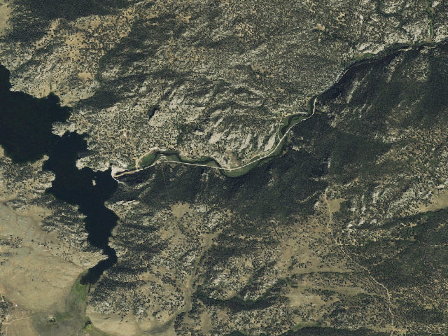 Aerial image of Spillway