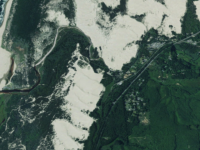 Aerial image of Spinreel Sand Camping site 60
