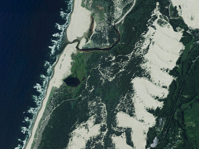Aerial image of Spinreel Sand Camping site 61
