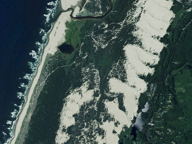 Aerial image of Spinreel Sand Camping site 64