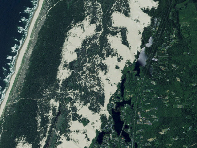 Aerial image of Spinreel Sand Camping site 72