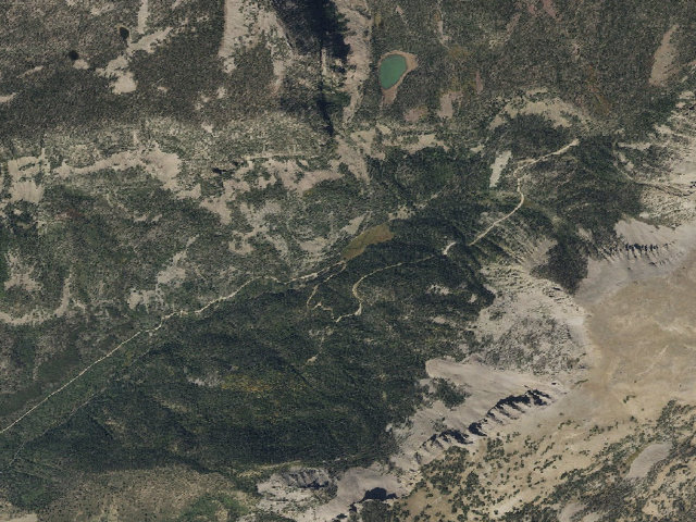 Aerial image of Splash Dam Campsite Camping Area