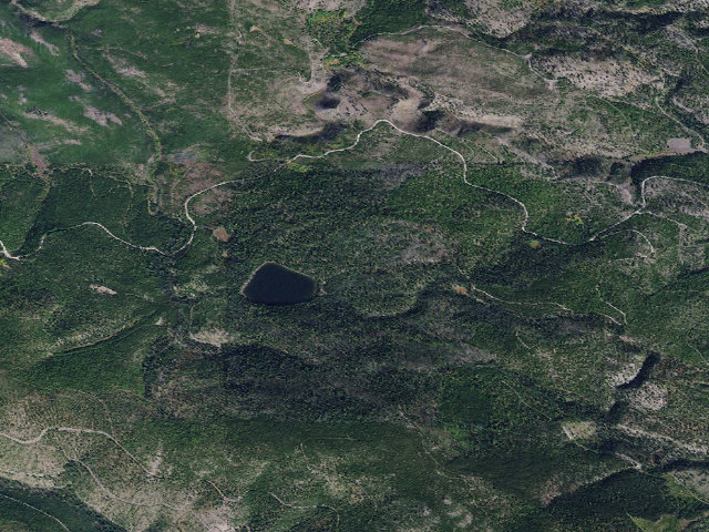 Aerial image of Spook Lake 06