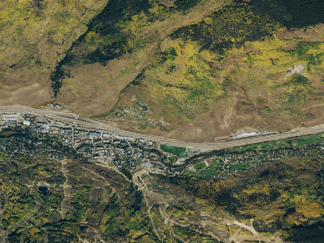 Aerial image of Spraddle Creek Ranch