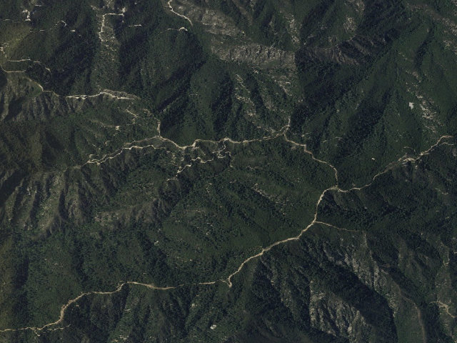Aerial image of Spring Camp