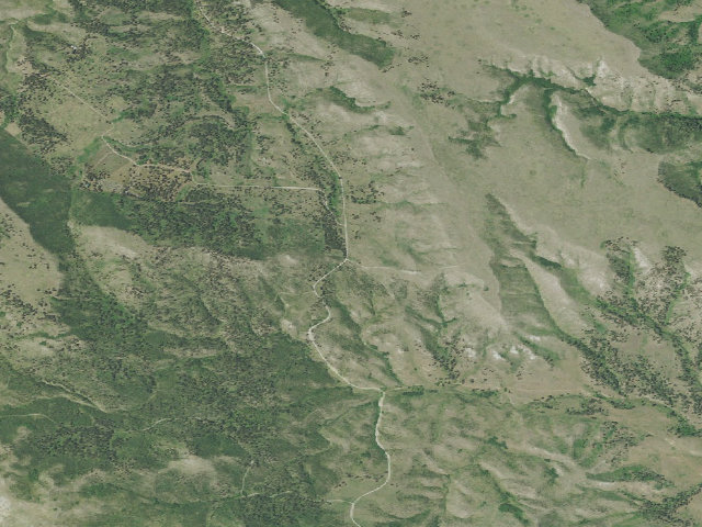 Aerial image of Spring Canyon-South