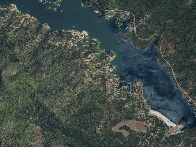 Aerial image of Spring Cove Campground