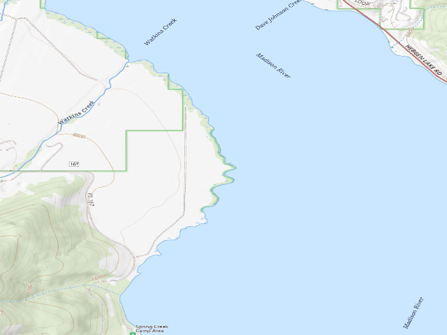 USGS topographic map of Spring Cr. Ext 1