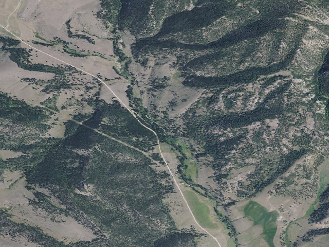 Aerial image of Spring Creek