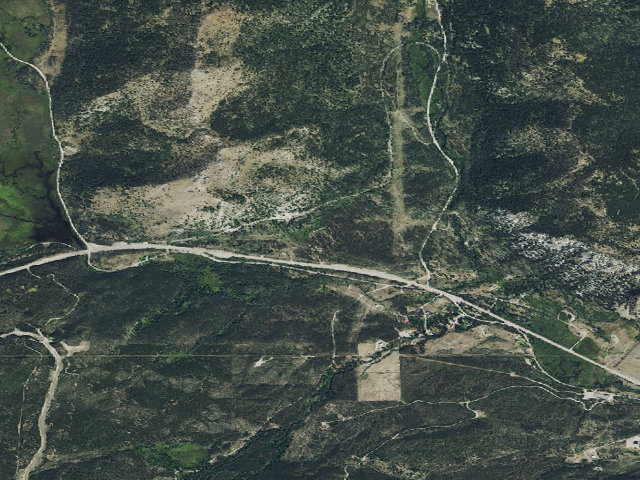 Aerial image of Spring Hill Campground