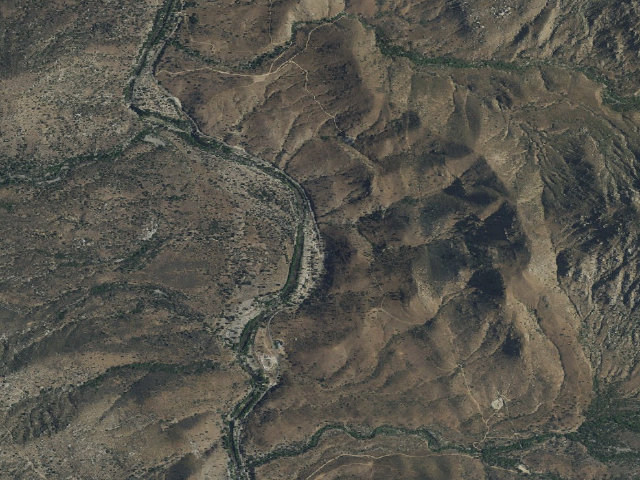 Aerial image of Spring Hill North Dispersed Camping