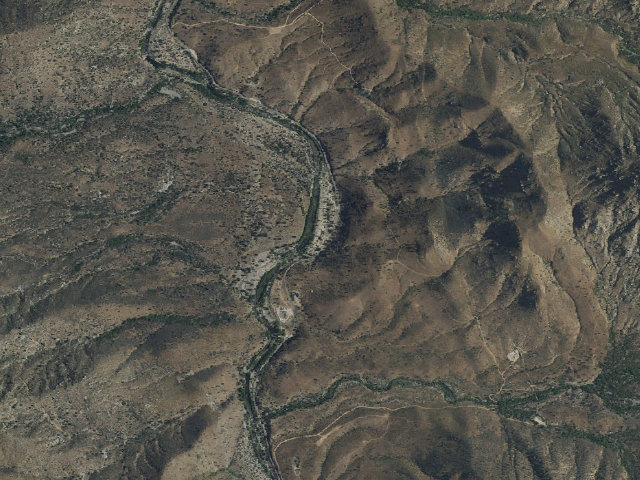 Aerial image of Spring Hill South Dispersed Camping