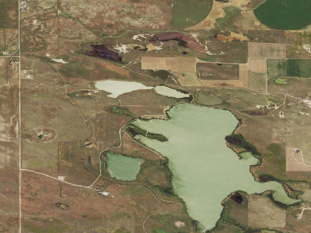 Aerial image of Springer/Bump Sullivan WHMA Campground