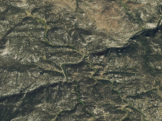 Aerial image of Springer Gulch