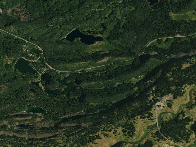 Aerial image of Spruce Grove Campground - Grand Valley RD