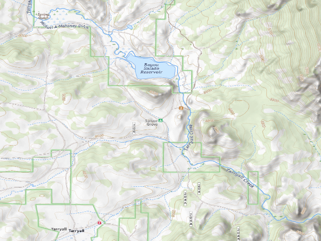 USGS topographic map of Spruce Grove