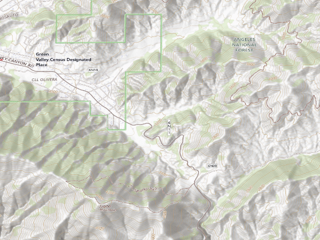 USGS topographic map of Spunky