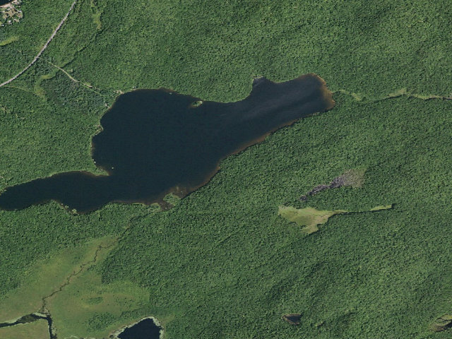 Aerial image of Spy Lake #2 (Silver Lake Wilderness)