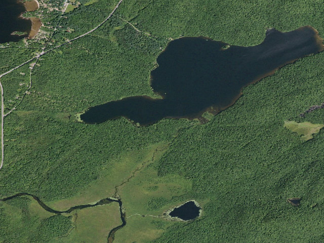 Aerial image of Spy Lake #3 (Silver Lake Wilderness)