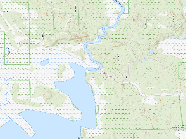 USGS topographic map of Sq___ Lake B41