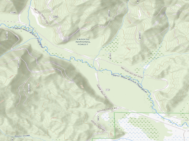 USGS topographic map of Sqaw Valley-011
