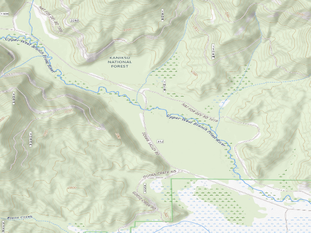 USGS topographic map of Sqaw Valley-012
