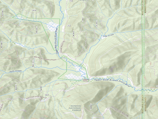 USGS topographic map of Sqaw Valley 08