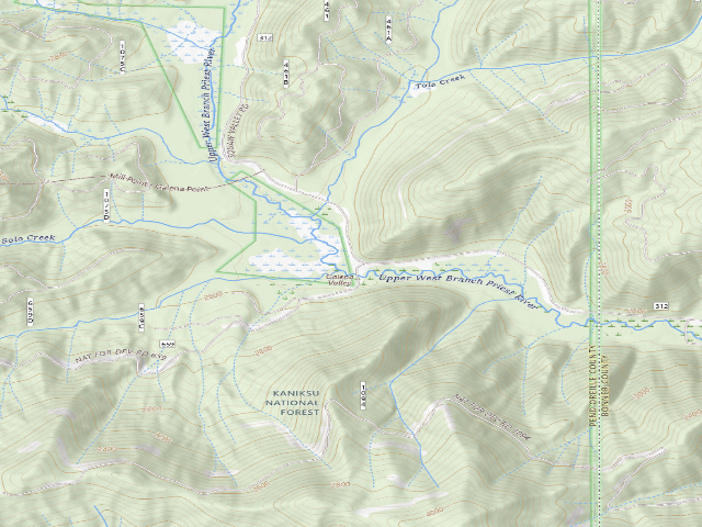 USGS topographic map of Sqaw Valley 09