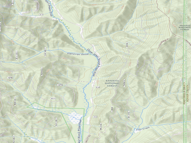 USGS topographic map of Sqaw Valley 4