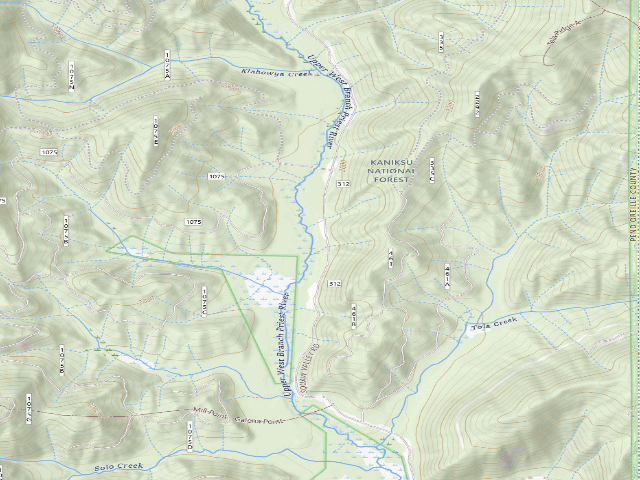 USGS topographic map of Sqaw Valley 6