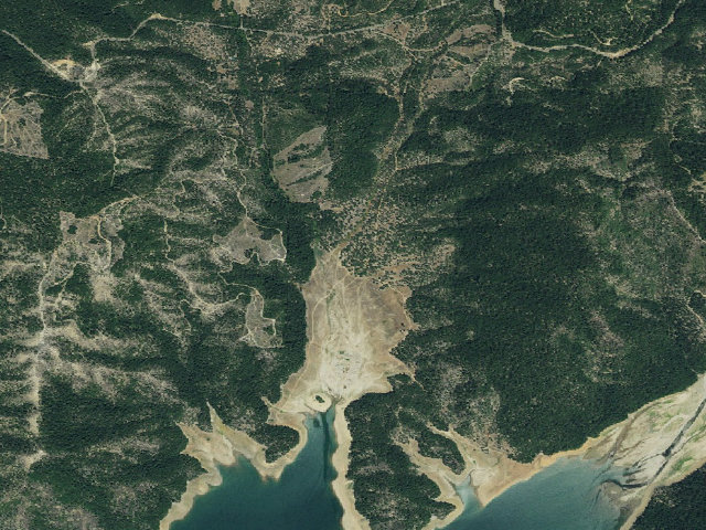 Aerial image of Squirrel Flat