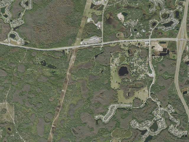 Aerial image of SR-52 (Starkey Wilderness Preserve - Serenova Tract)