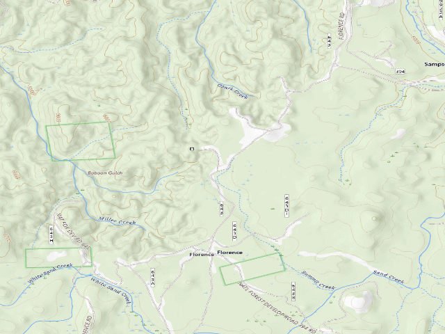 USGS topographic map of Sr643Erd-001