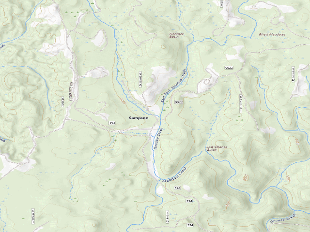 USGS topographic map of Sr9922Ard-001