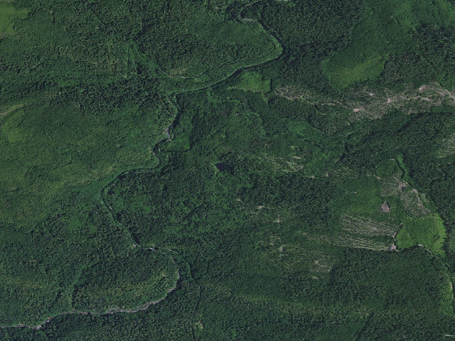 Aerial image of Sru Lake