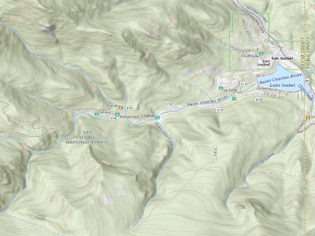 USGS topographic map of St. Charles