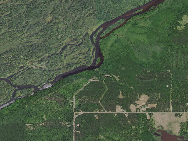 Aerial image of St. Croix NSR - Nelsons Landing Campsites (free, first-come)