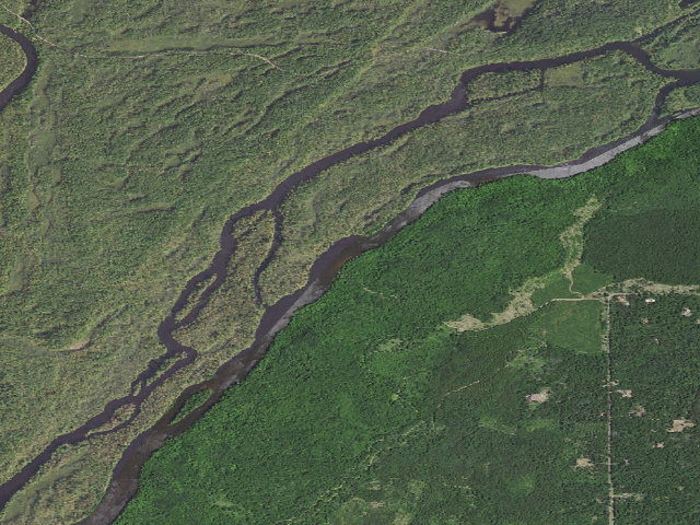 Aerial image of St. Croix NSR - River Mile 99.4 Campsite (free, first-come)