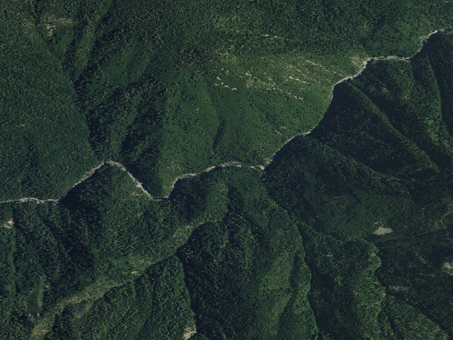 Aerial image of Stag Point Ohv Trailhead And Camp