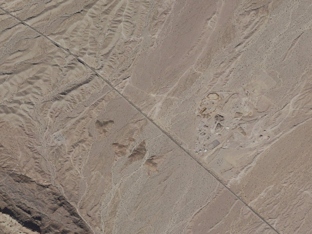 Aerial image of Standard Wash Area, BLM Campground